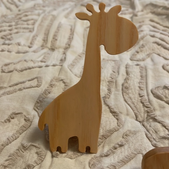 Wood animal hooks boho neutral nursery decor safari - Picture 4 of 7